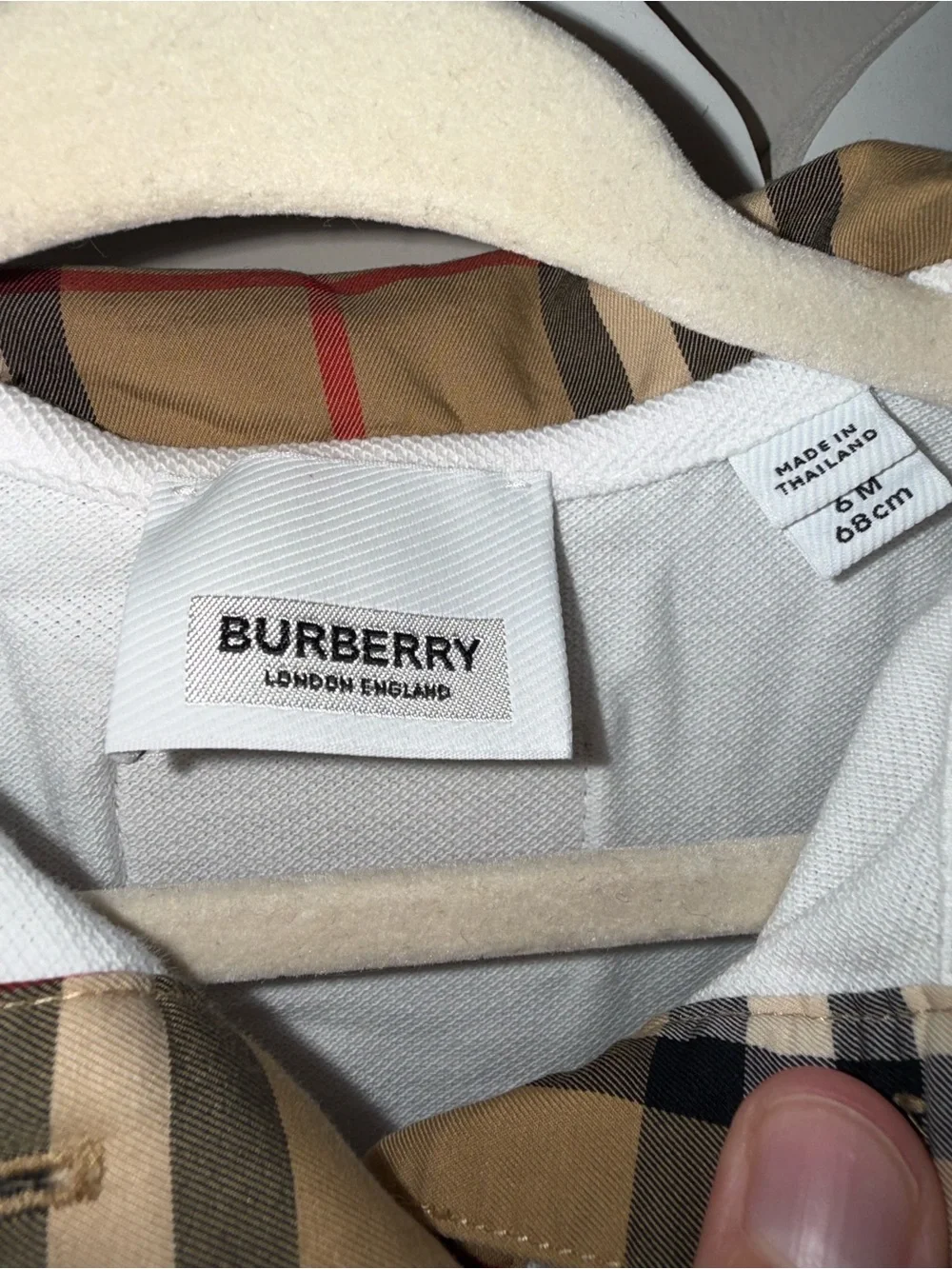 Burberry Baby Dress Set